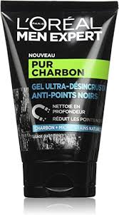 L’Oréal Men Expert Pur Charbon - Gel Peeling Anti-points Noirs 100 Ml, Pour Hommes