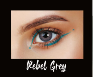 lentilles esthétique Eva rebel grey