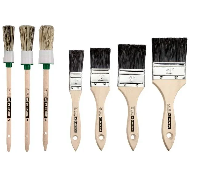 Set de 4 pinceaux pour stries et surfaces verticales Ammo - A.MIG-7604 Set de 4 pinceaux pour stries et surfaces verticales Ammo - A.MIG-7604