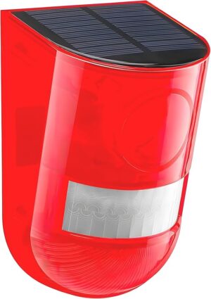 Solar Sound & Light Alarm