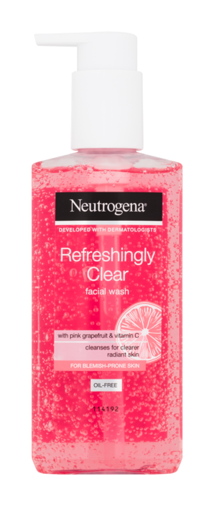 Neutrogena Gel Nettoyant Visage Pamplemousse vitamine C  Flacon Pompe 200ML