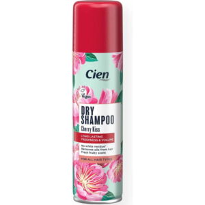 CIEN Shampoing sec Cherry Kiss pour tous types de cheveux 200 ml