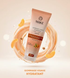 MAKE COSMETIC Gommage Visage Hydratant ABRICOT Peau Sèches