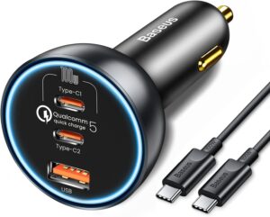 Chargeur de voiture multiport à charge rapide Baseus 160W